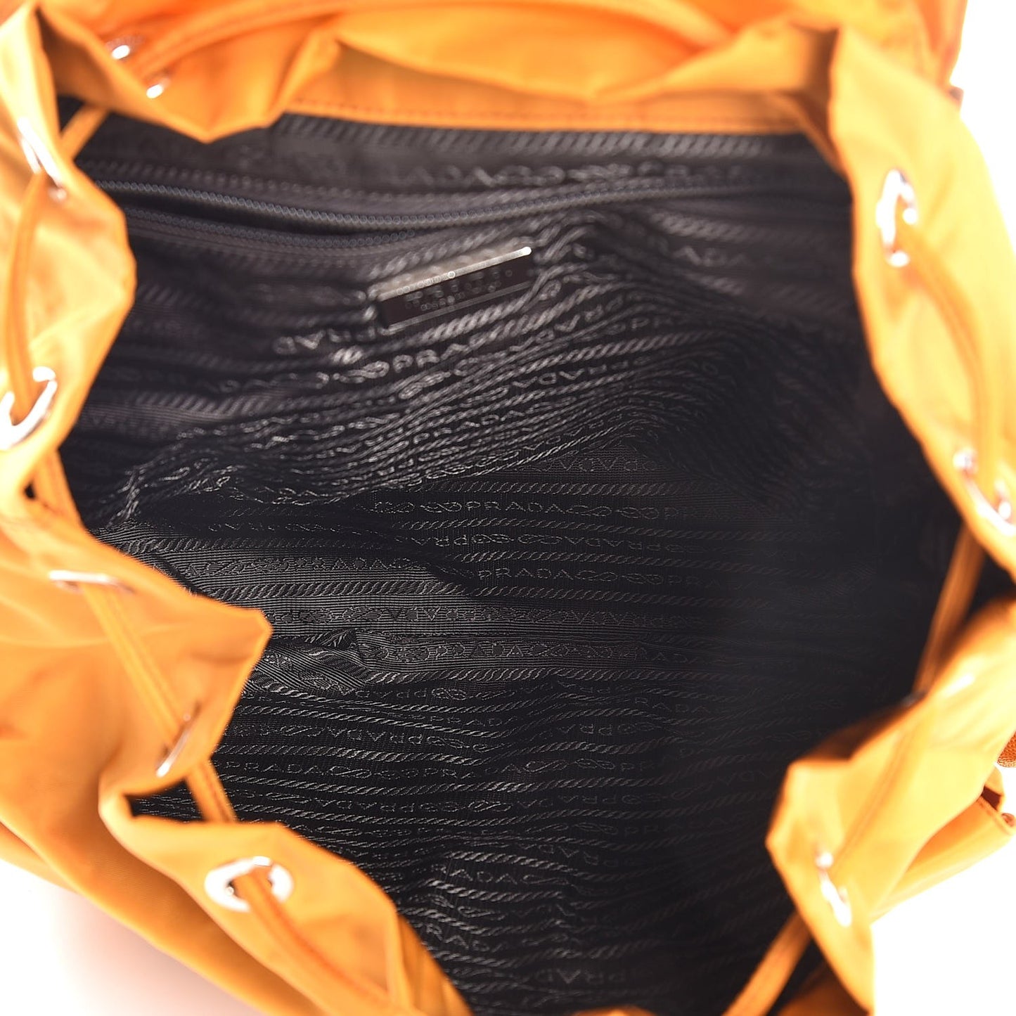 Tessuto Nylon Vela Backpack Ambra