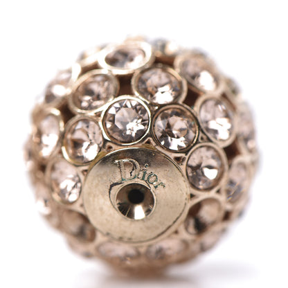 Christian Dior Crystal Mise En Dior Tribal Earrings Light Pink Gold 4 of 7