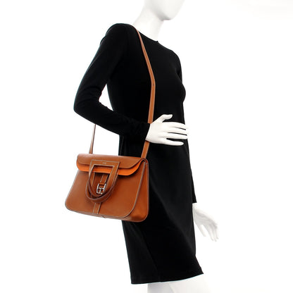 Hermes Barenia Halzan 31 Fauve Potiron 2 of 9