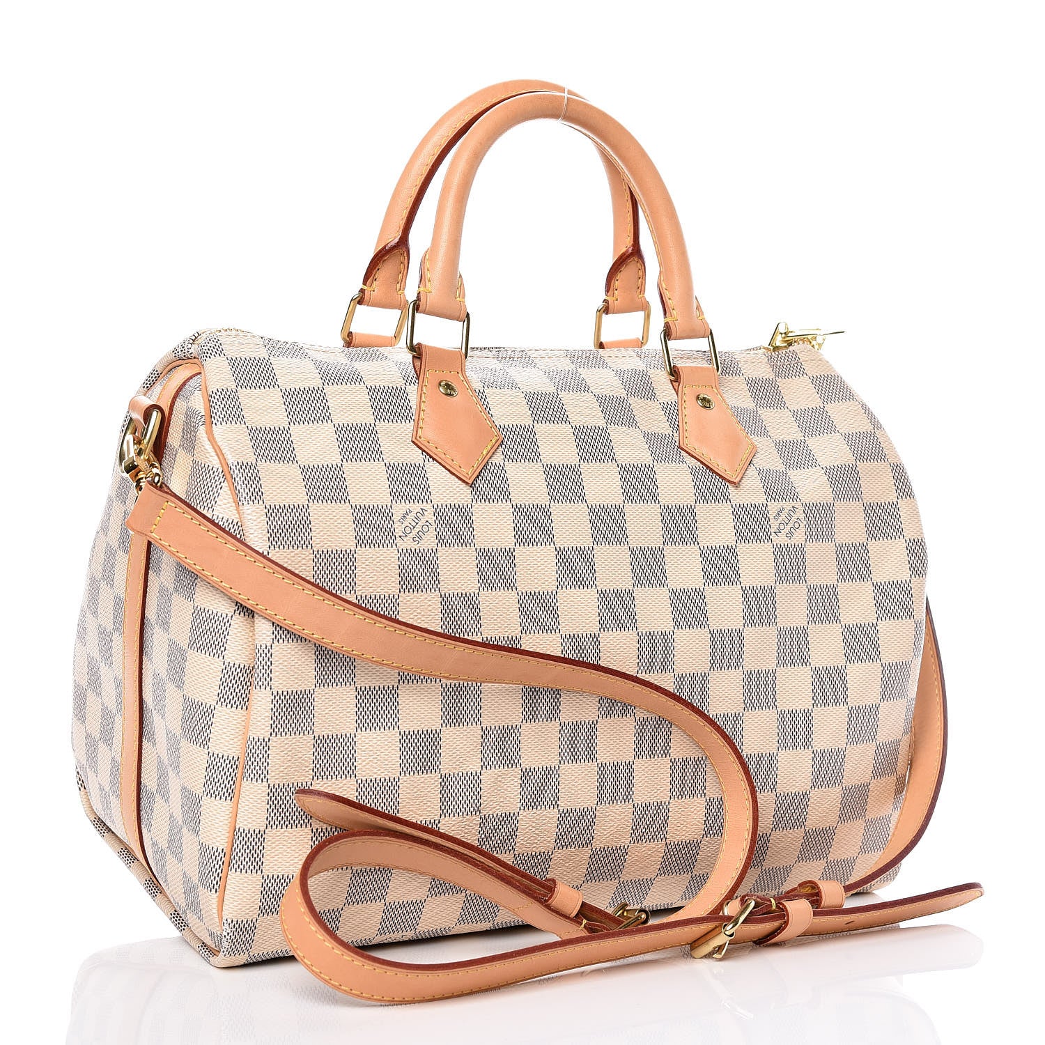 Louis Vuitton Damier Azur Speedy Bandouliere 30 3 of 15