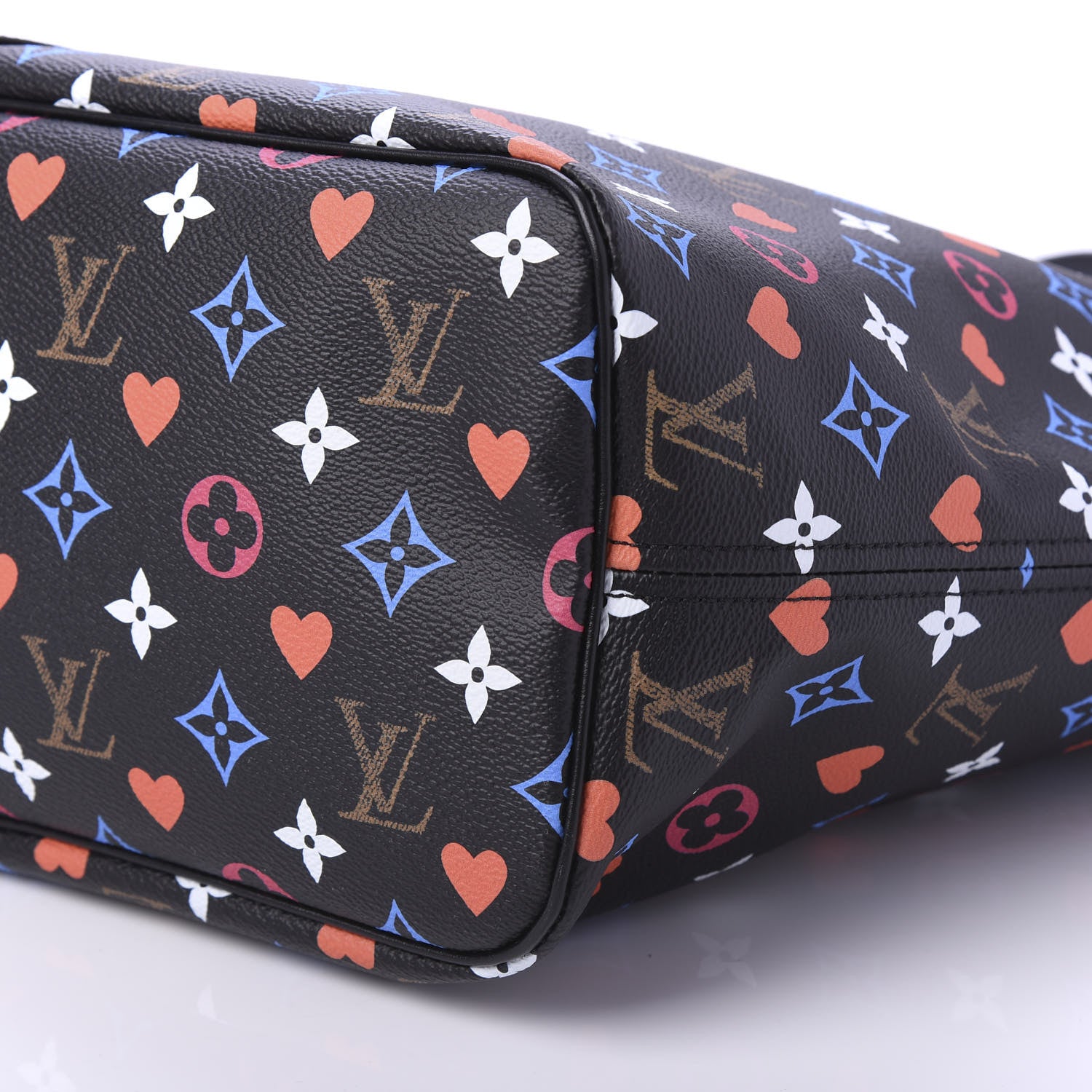 Louis Vuitton Game On Neverfull MM Black 7 of 10