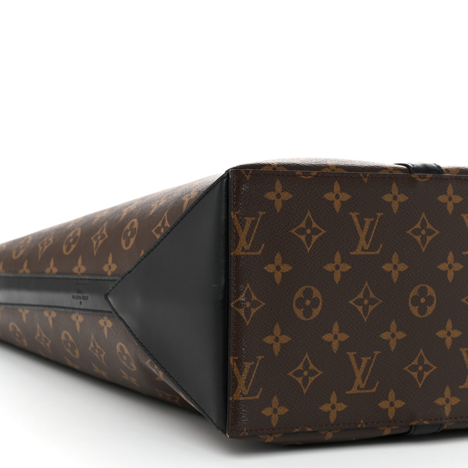 Louis Vuitton Monogram Macassar Weekend Tote GM 8 of 9