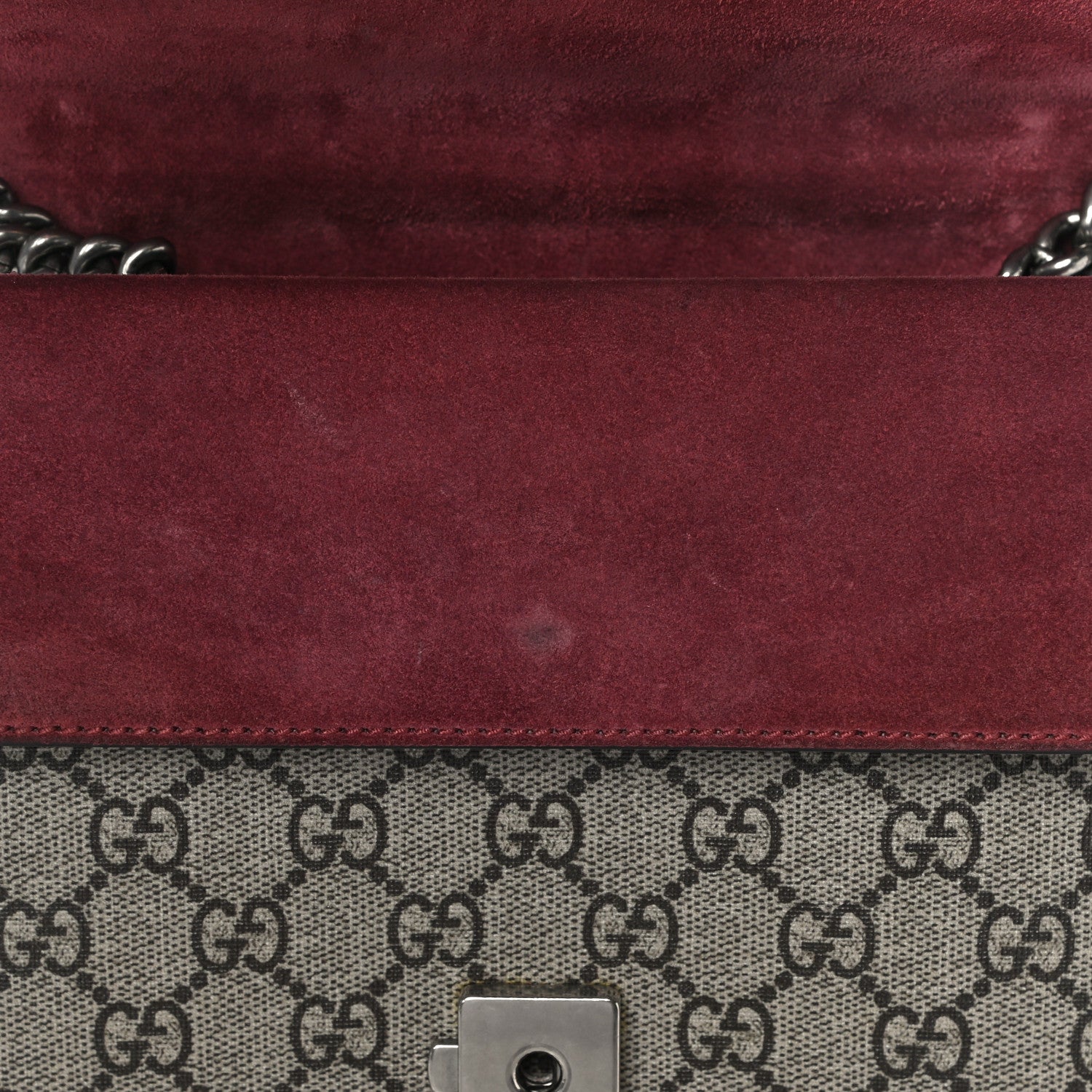 Gucci GG Supreme Monogram Blooms Mini Dionysus Shoulder Bag Beige Multicolor Dry Rose 13 of 15