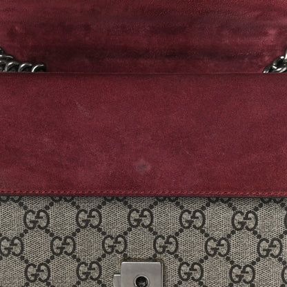 Gucci GG Supreme Monogram Blooms Mini Dionysus Shoulder Bag Beige Multicolor Dry Rose 13 of 15