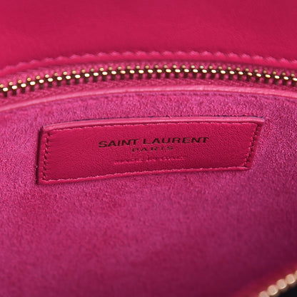 Saint Laurent Calfskin Small Sac De Jour Bubblegum 6 of 8