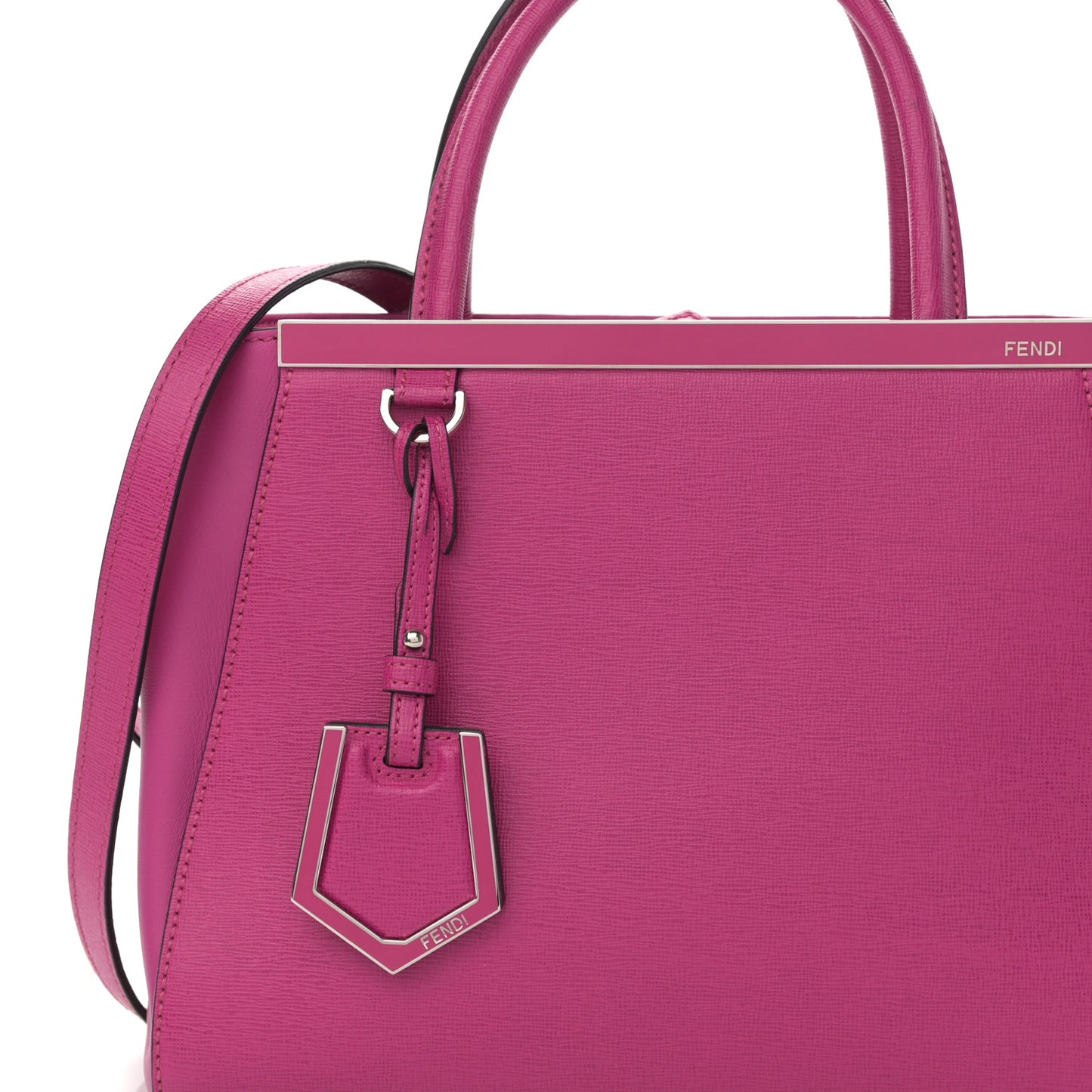 Vitello Elite Petite 2Jours Tote Magenta