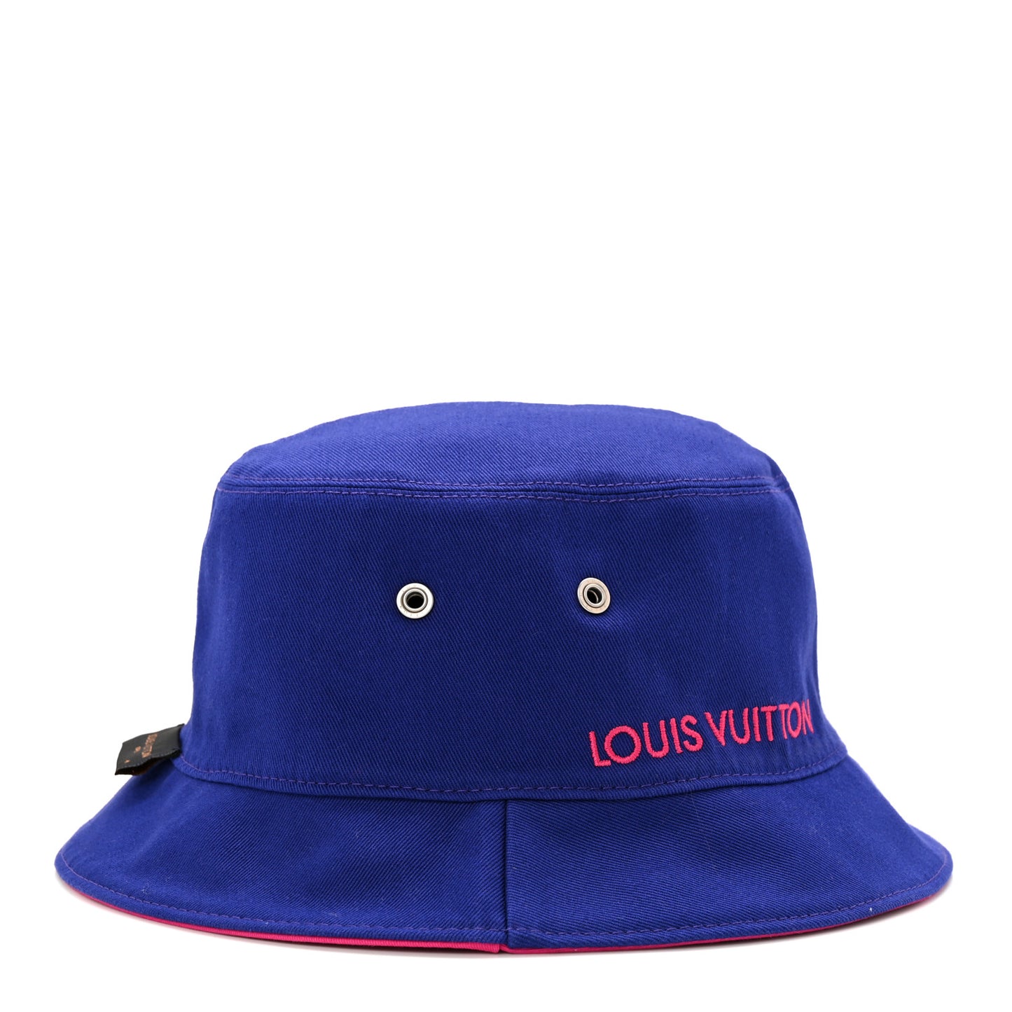 Monogram Illusion Reversible Bucket Hat M Pink Purple