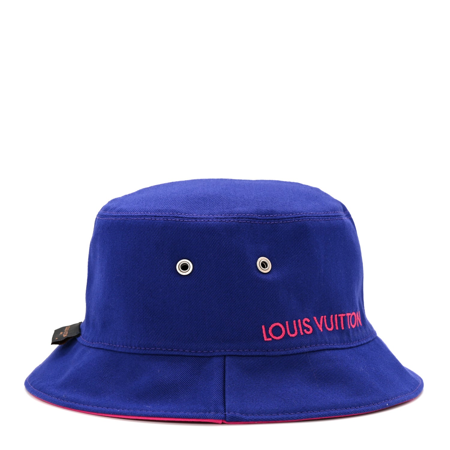 Louis Vuitton Monogram Illusion Reversible Bucket Hat M Pink Purple 9 of 15