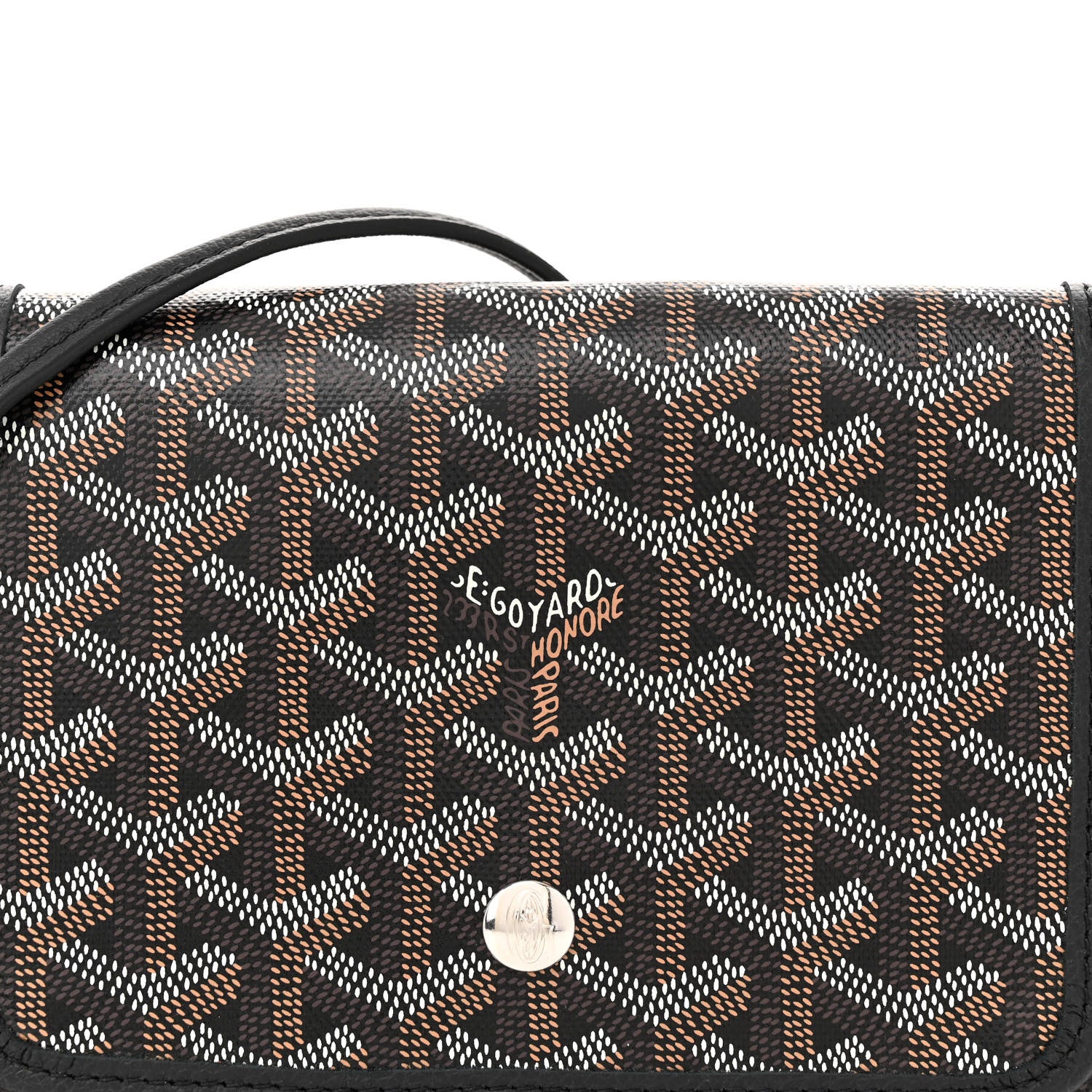 Goyard Goyardine Plumet Wallet Clutch Black 8 of 10