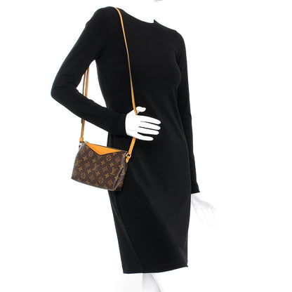 Louis Vuitton Monogram Pallas Crossbody Safran 2 of 7