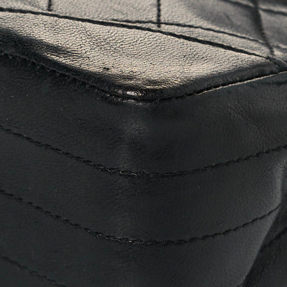 Chanel Lambskin Quilted Medium Single Flap Black 10 of 17