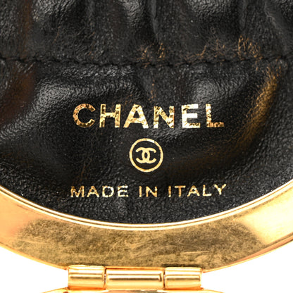 Chanel Lambskin Quilted Sphere Minaudiere Chain Clutch Black 11 of 21