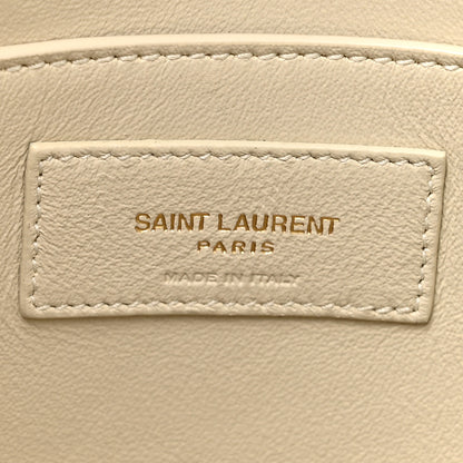 Saint Laurent Smooth Calfskin Manhattan Shoulder Bag Crema Soft 6 of 16