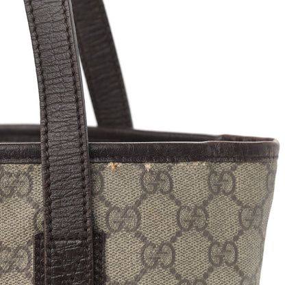 Gucci GG Supreme Monogram Small Joy Tote Dark Brown 13 of 16