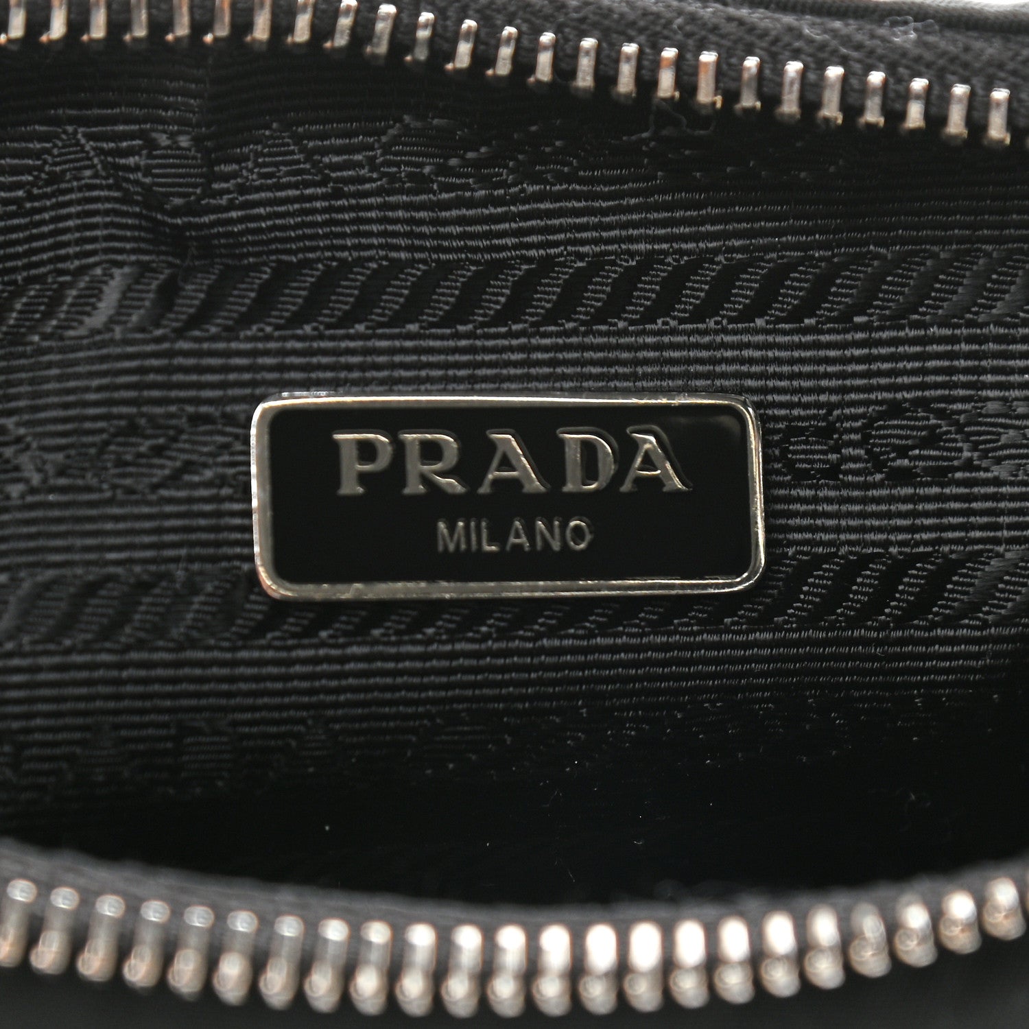 Prada Nylon Re-Edition 2005 Shoulder Bag Black 6 of 14