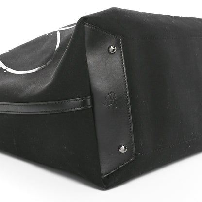 Christian Louboutin Canvas Frangibus Tote Black 8 of 9
