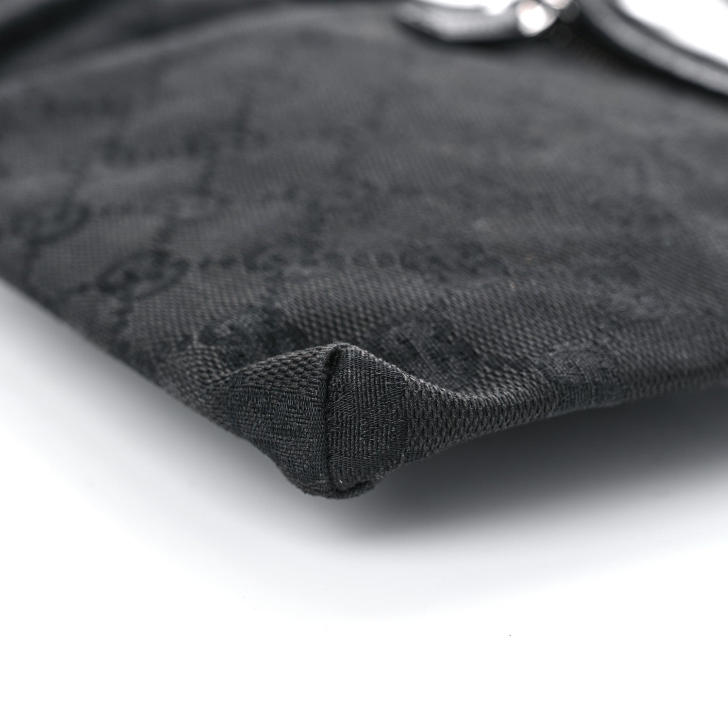 Gucci GG Monogram Double Pocket Belt Bag Black 13 of 14