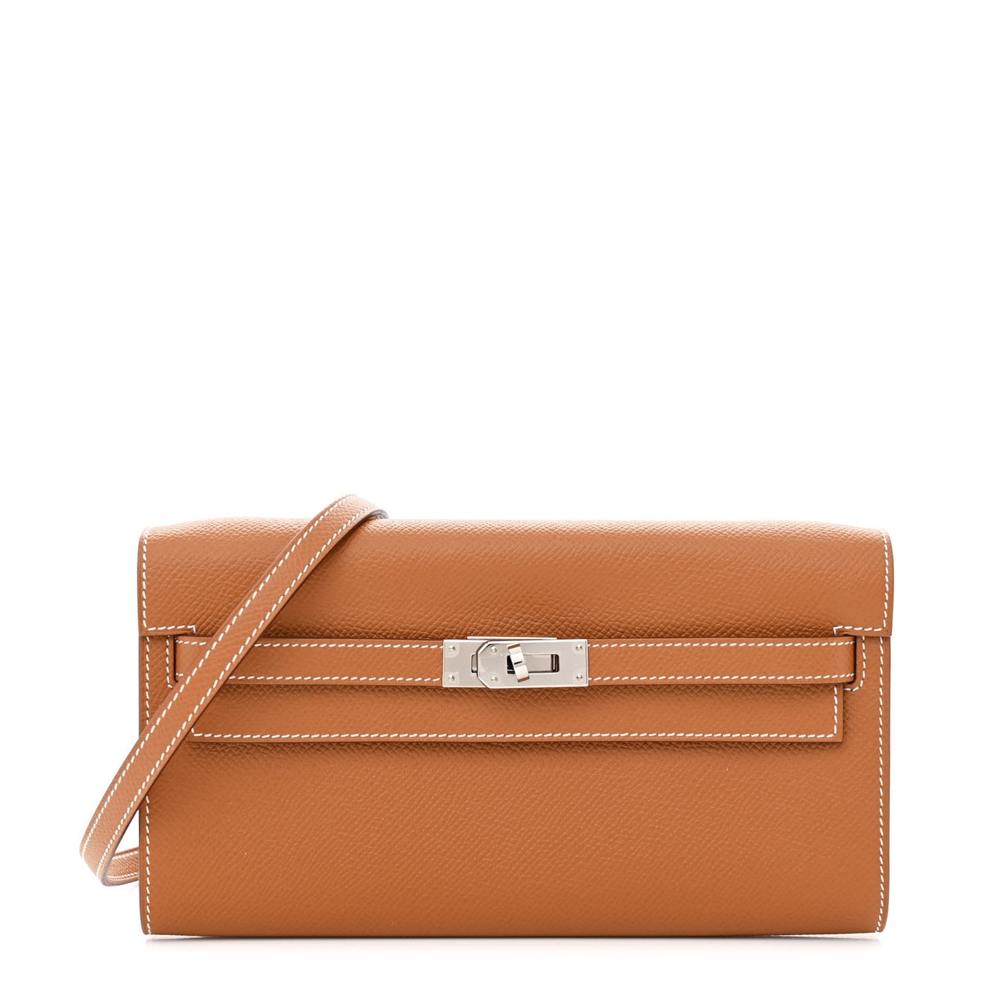 Epsom Kelly Wallet To Go Gold