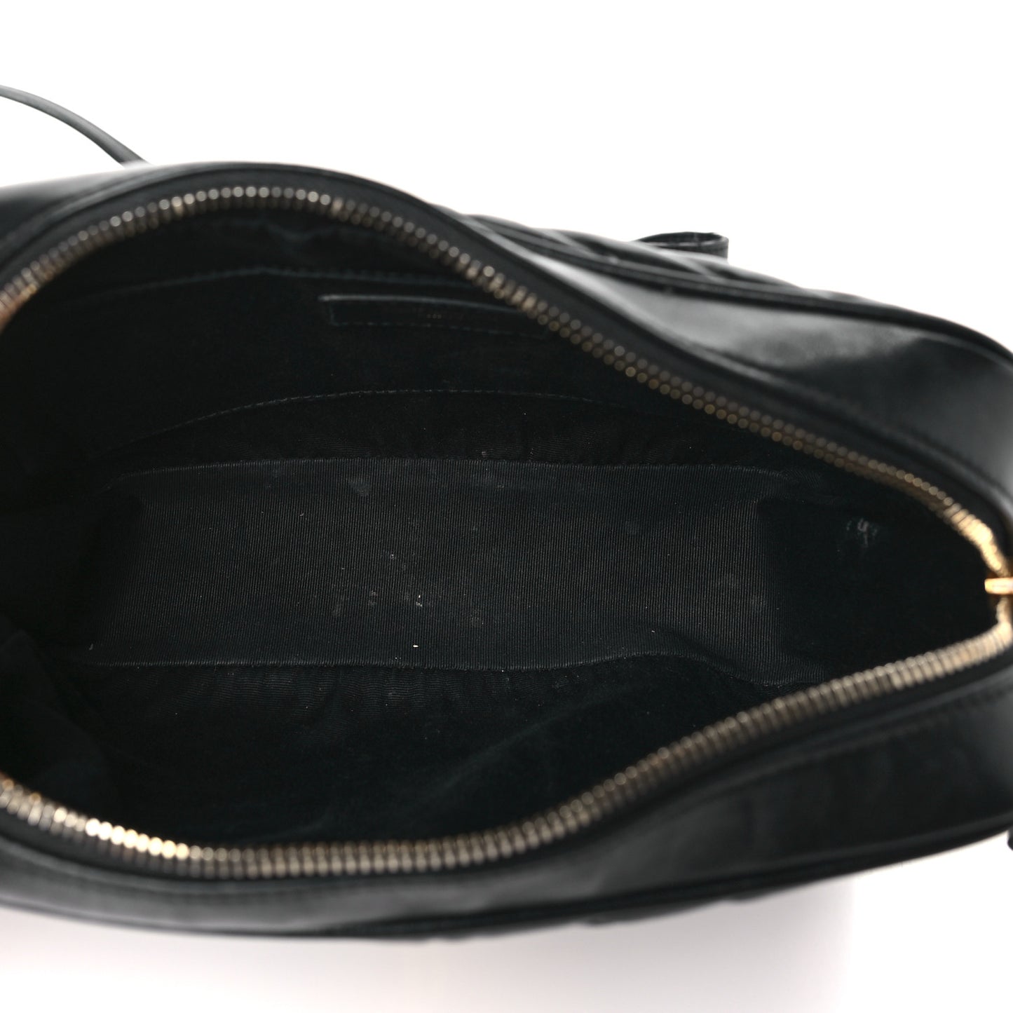 Calfskin Matelasse Monogram Lou Camera Bag Black