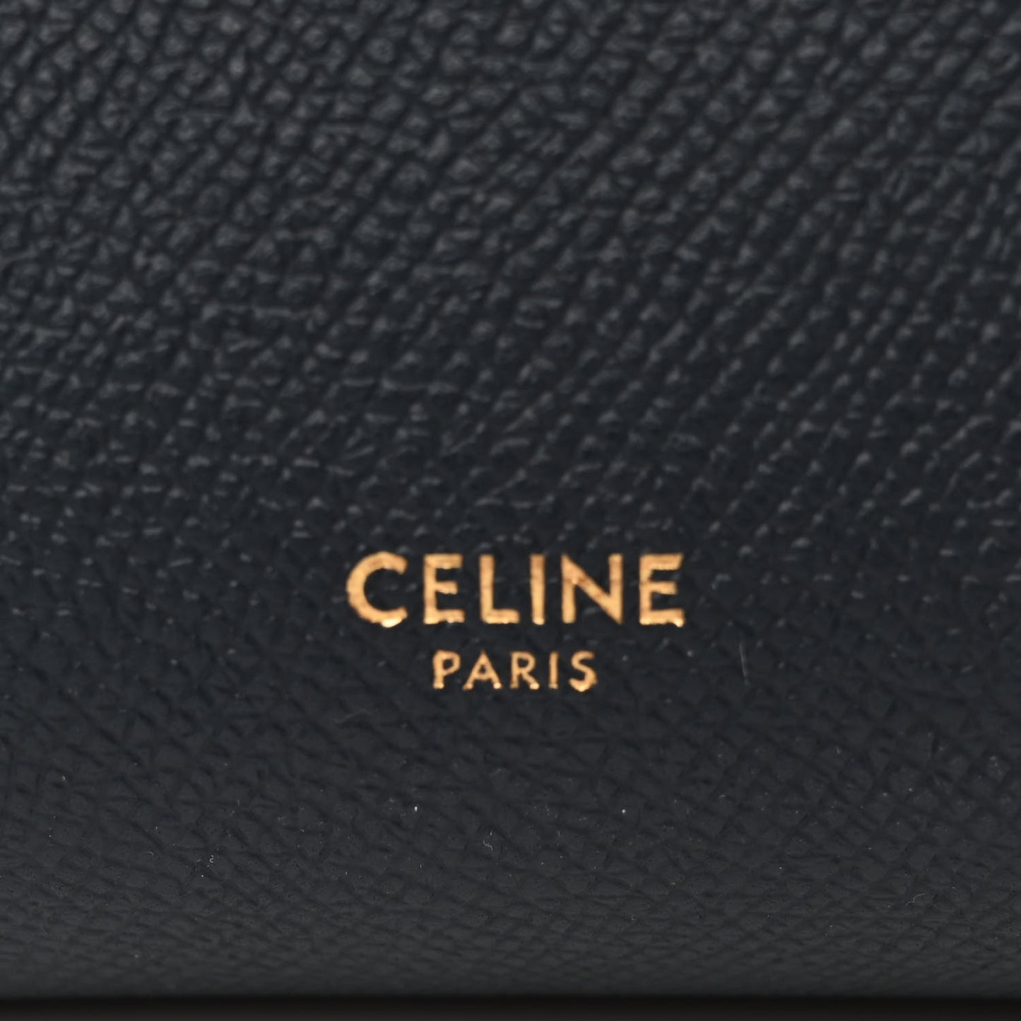 Grained Calfskin Micro Belt Bag Navy Blue