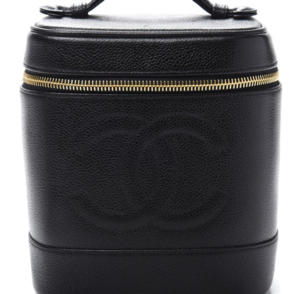 Chanel Caviar Vanity Cosmetic Case Black 11 of 11