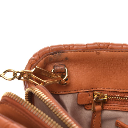 Miu Miu Nappa Matelasse Tote Papaya 11 of 17