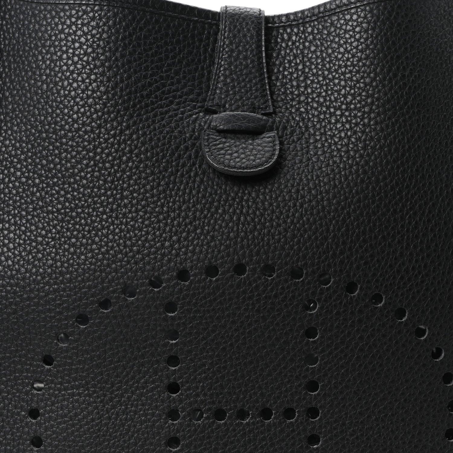 Hermes Taurillon Clemence Evelyne GM Black 8 of 10