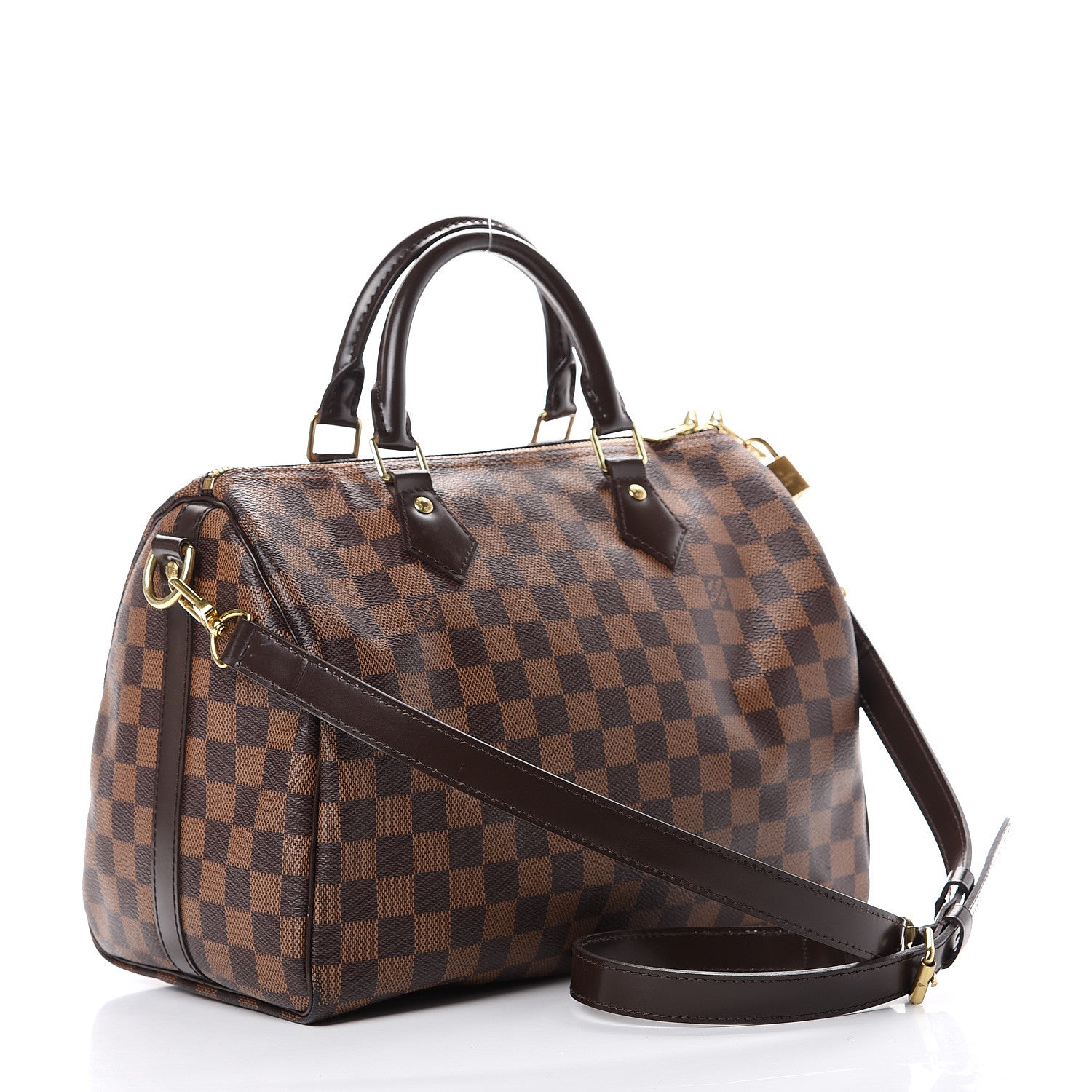 Louis Vuitton Damier Ebene Speedy Bandouliere 30 2 of 8