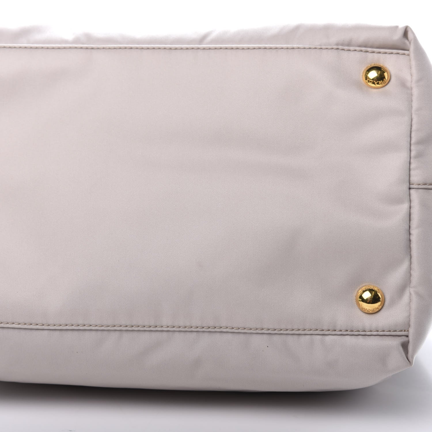 Prada Nylon Tessuto Fiocco Bow Tote Grey 12 of 12