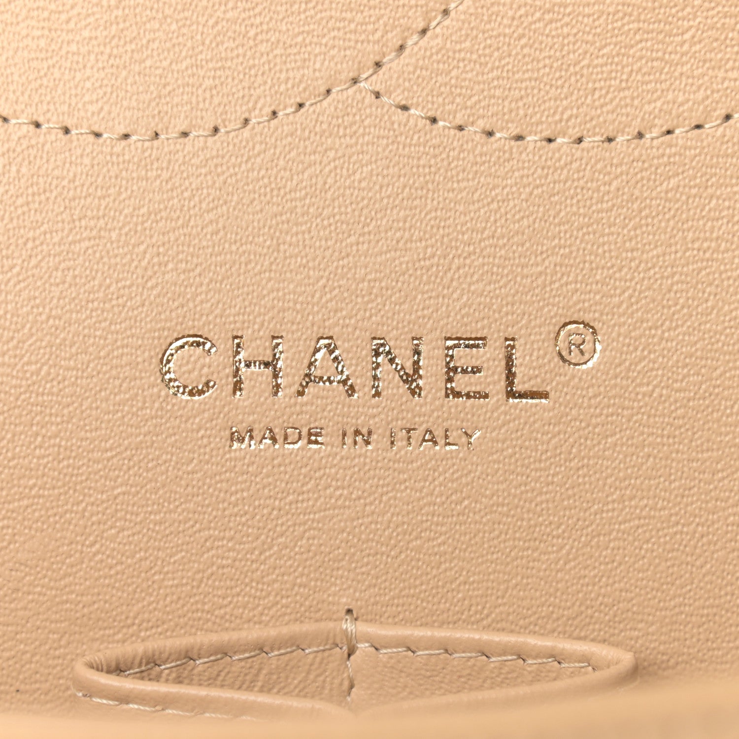 Chanel Caviar Quilted Jumbo Double Flap Beige Clair 6 of 13