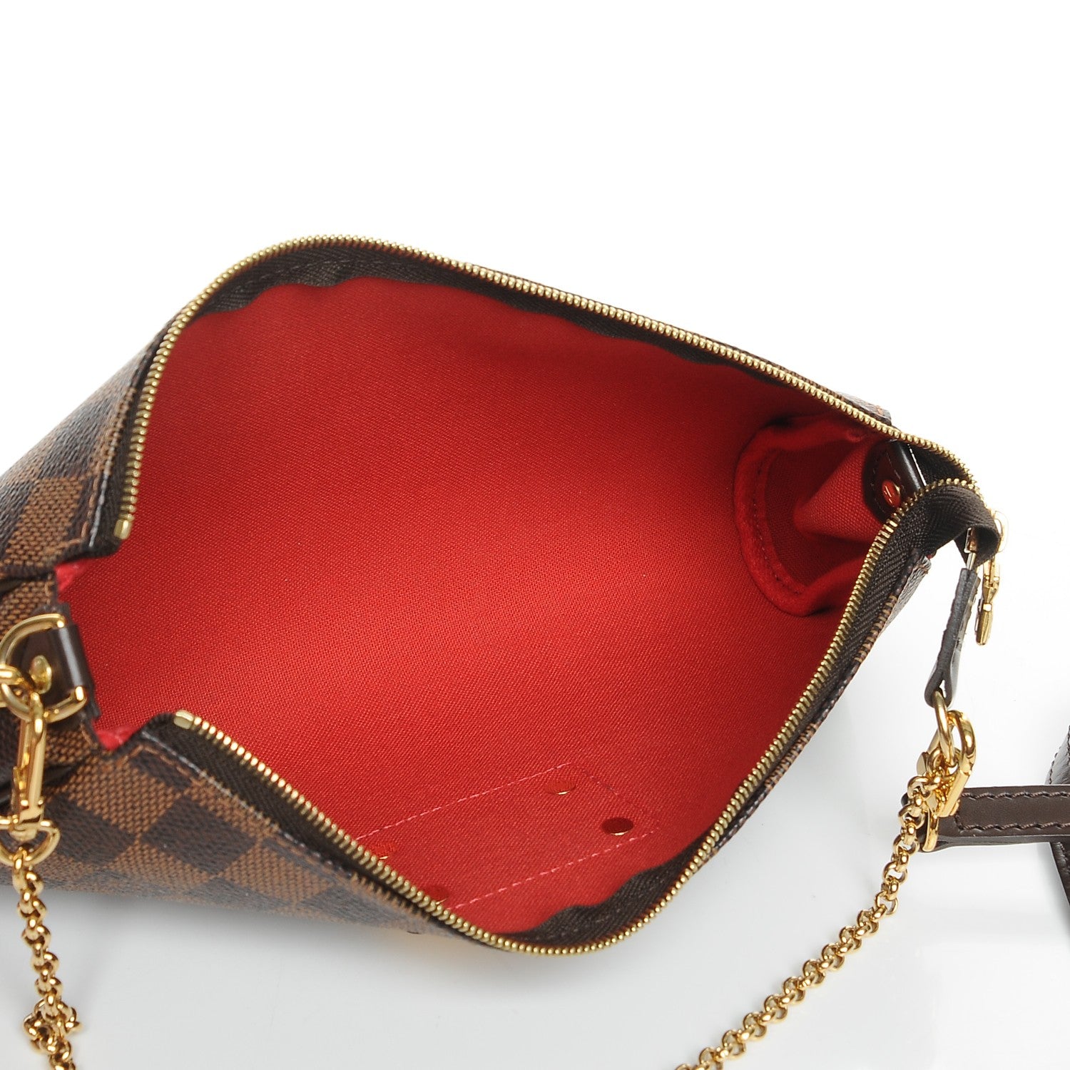 Louis Vuitton Damier Ebene Eva Clutch 5 of 8