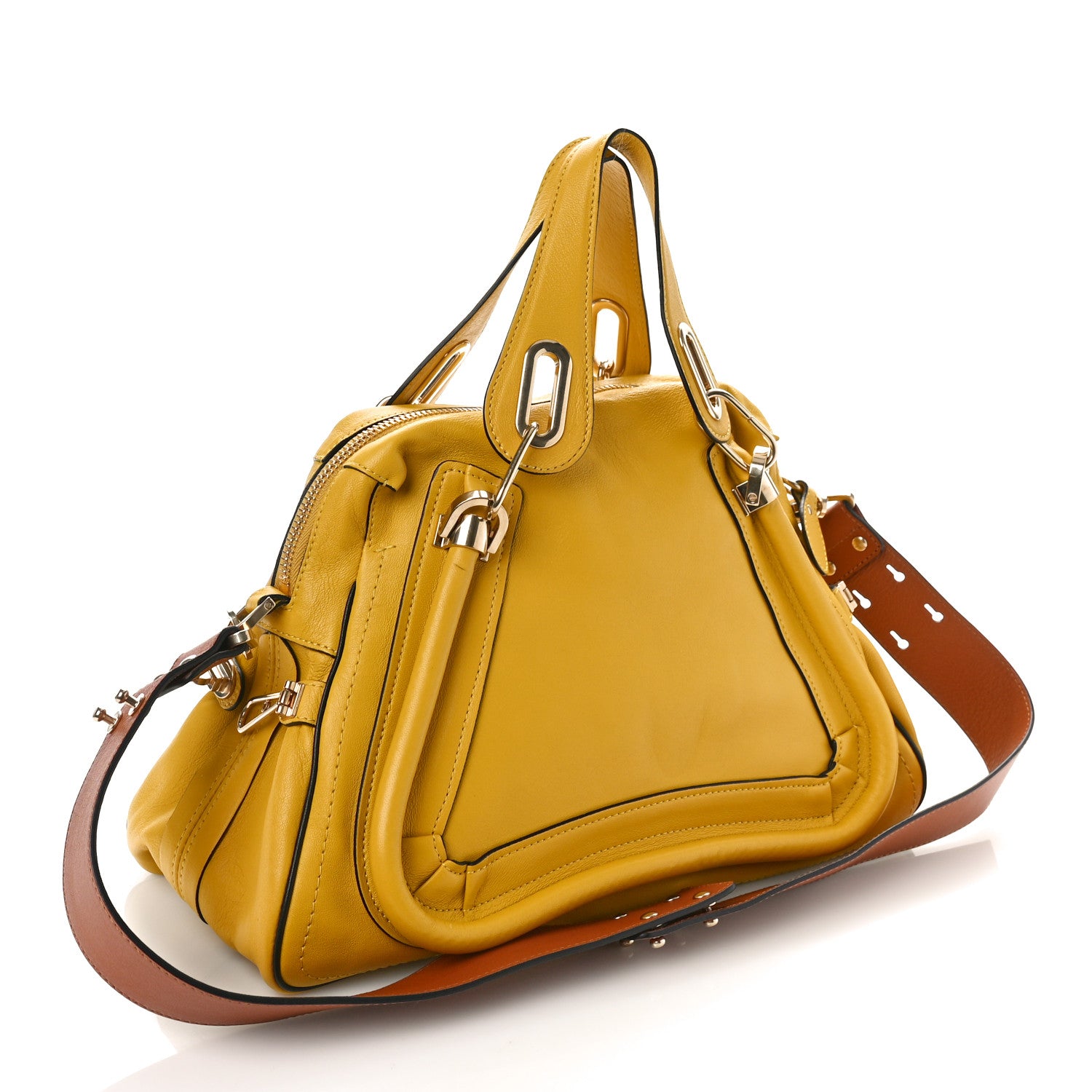 Chloe Calfskin Medium Military Paraty Citrus Grove 3 of 8