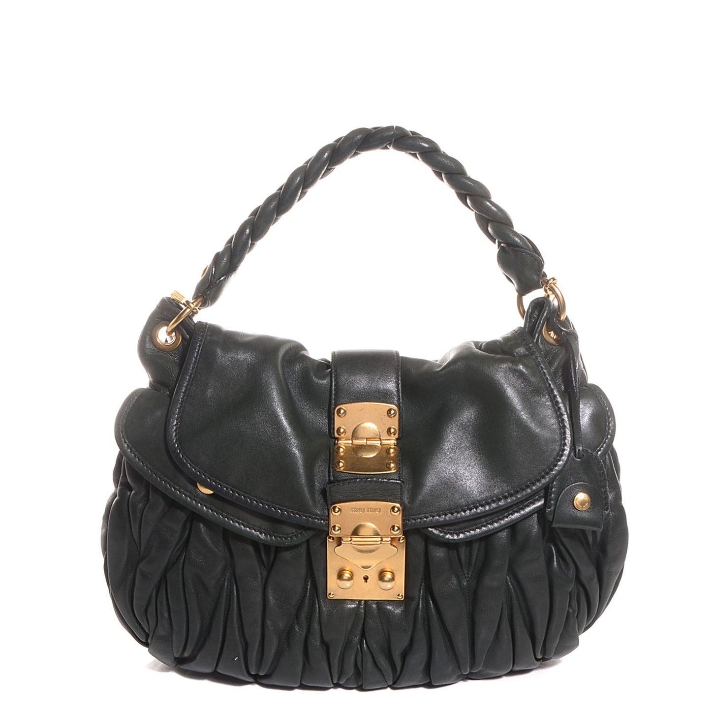 Nappa Matelasse Coffer Hobo Bosco