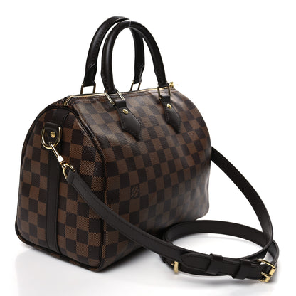Louis Vuitton Damier Ebene Speedy Bandouliere 25 3 of 7