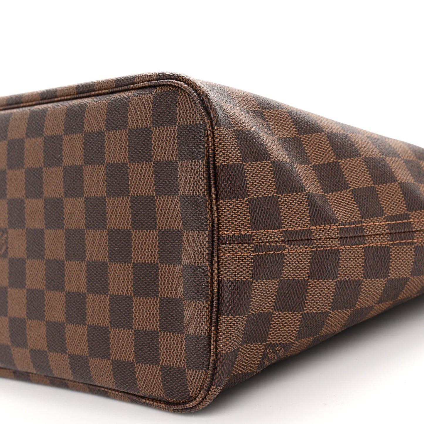Damier Ebene Neo Neverfull MM Rose Ballerine