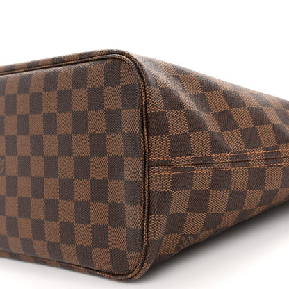 Louis Vuitton Damier Ebene Neo Neverfull MM Rose Ballerine 11 of 11
