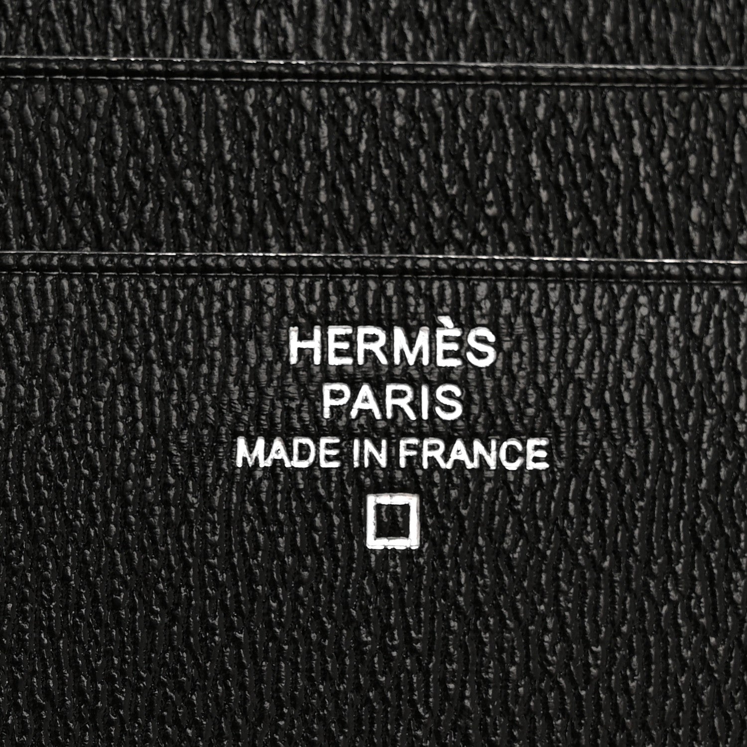 Hermes Matte Alligator MC2 Copernic Compact Wallet Black 6 of 11
