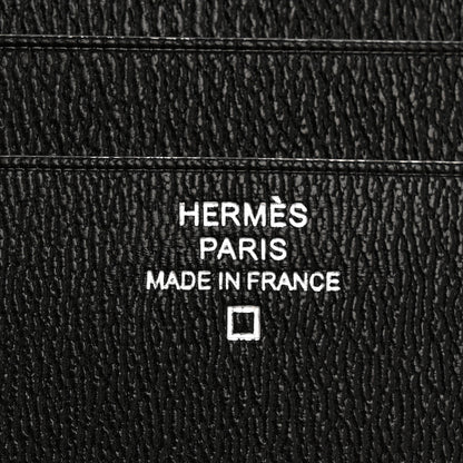 Hermes Matte Alligator MC2 Copernic Compact Wallet Black 6 of 11