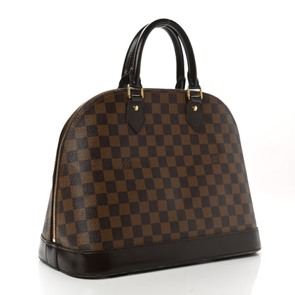 Louis Vuitton Damier Ebene Alma PM 3 of 12