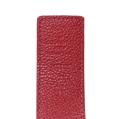 Louis Vuitton Calfskin Monogram 30mm LV Initiales Reversible Belt 80 32 Fuschia 3 of 5