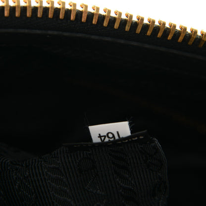 Prada Vitello Daino Shopping Satchel Black 8 of 8