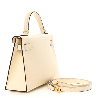 Hermes Epsom Mini Kelly Sellier 20 Nata 3 of 14