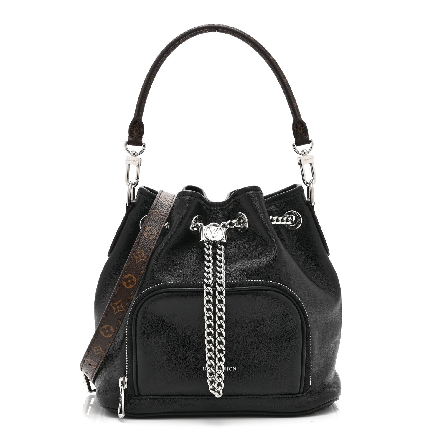 Louis Vuitton Lambskin No Way Vibe Black 1 of 9