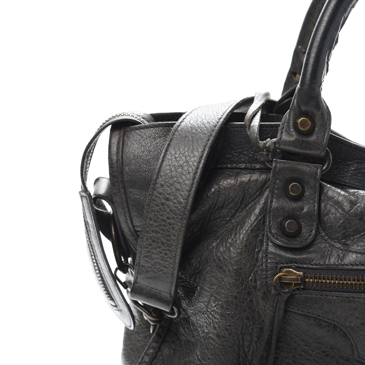 Balenciaga Agneau Classic Hardware City Anthracite 20 of 22