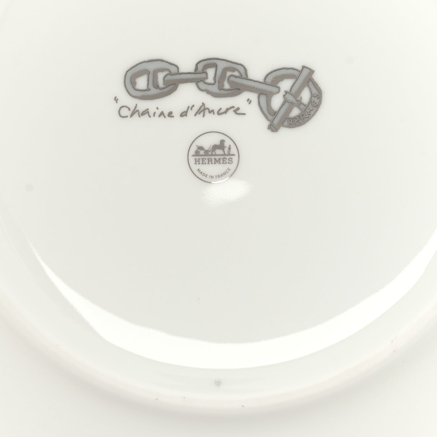 Porcelain Chaine d'Ancre Salad Bowl Platinum