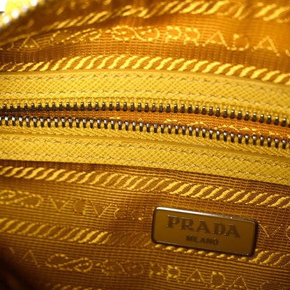 Prada Nylon Re-Edition Shoulder Bag Giallo 13 of 18