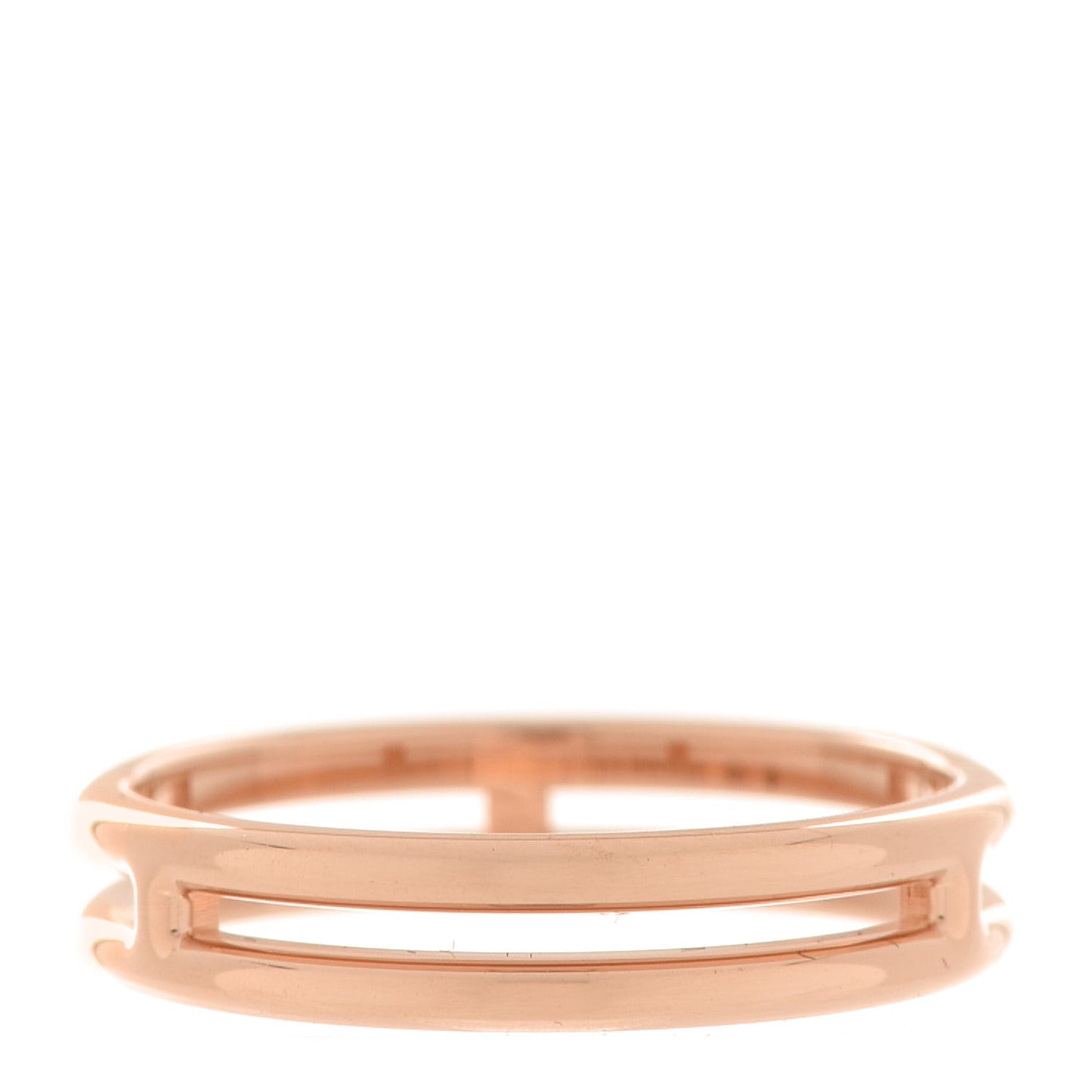 18K Rose Gold Ariane Wedding Band Ring 49 4.75