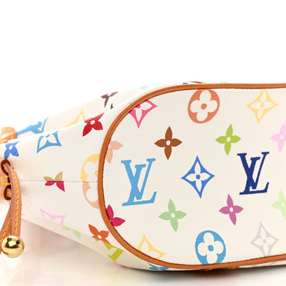 Louis Vuitton Monogram Multicolor Theda GM White 9 of 10