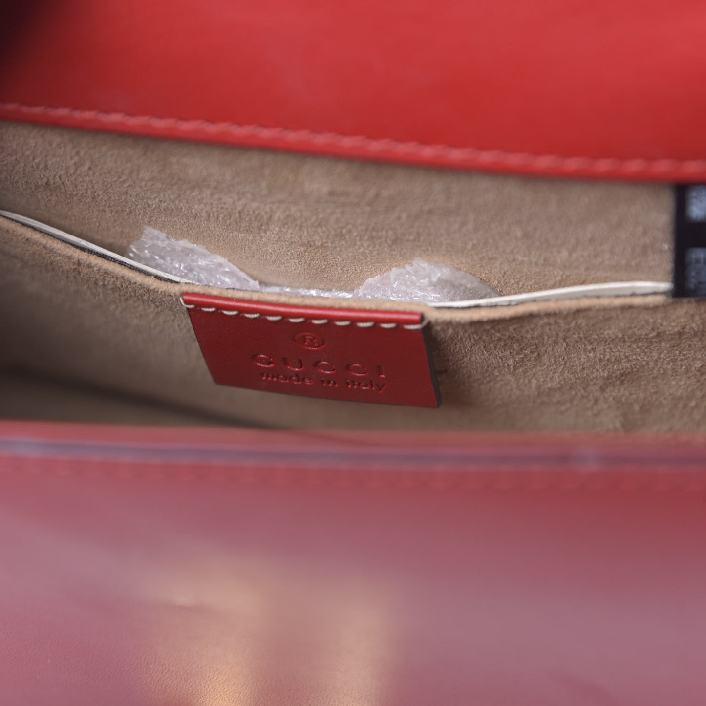 Calfskin Mini Sylvie Chain Shoulder Bag Hibiscus Red