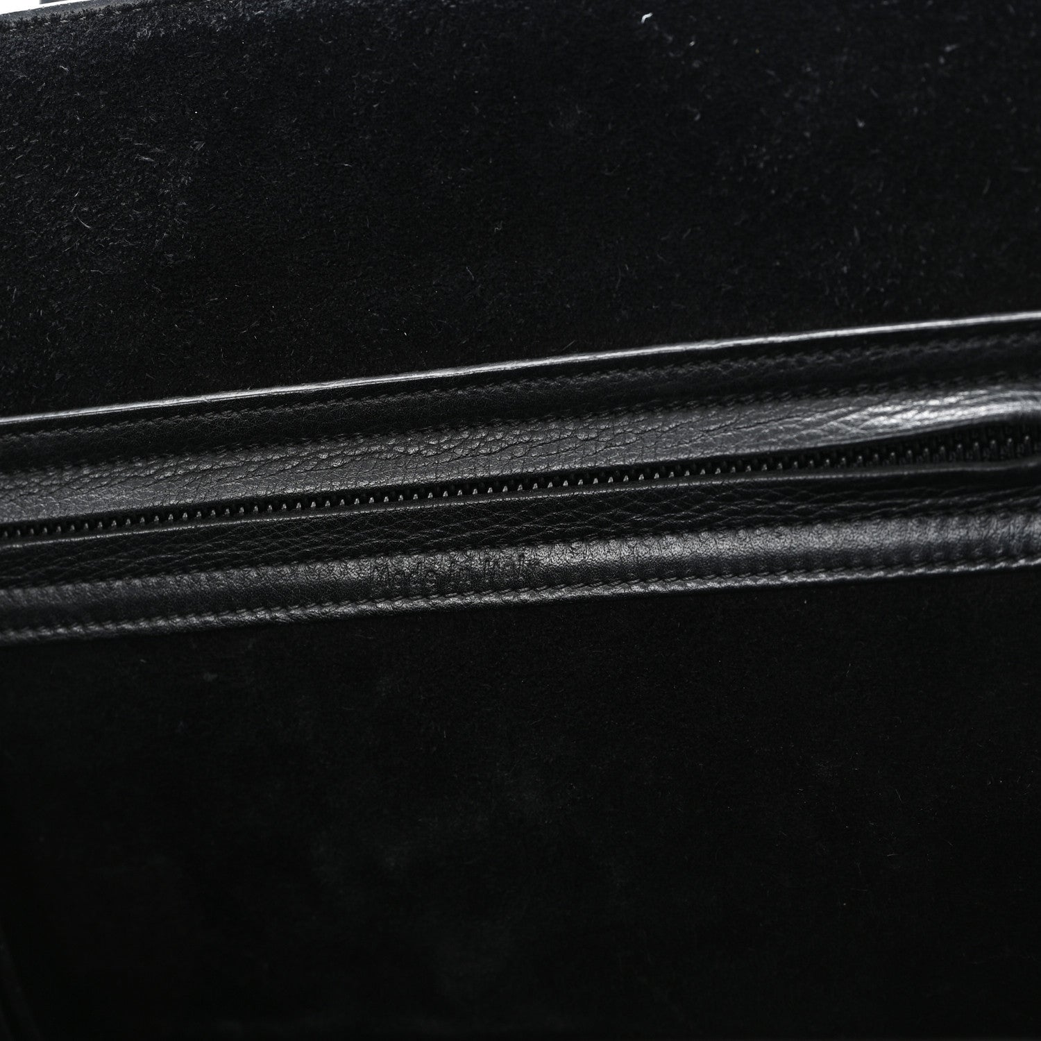 Celine Grained Calfskin Medium Phantom Luggage Black 6 of 13